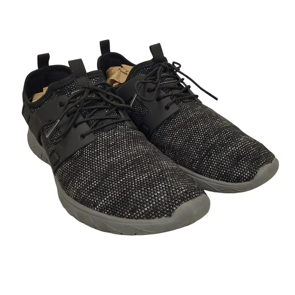 Hey Dude Axel Sox Mens 10 Carbon Black Slip On Sneakers Lightweight Minimalist - Picture 3 of 12